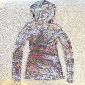 Kismet Multicolour Hooded Top